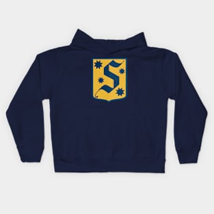 Shield with letter S Kids Hoodie